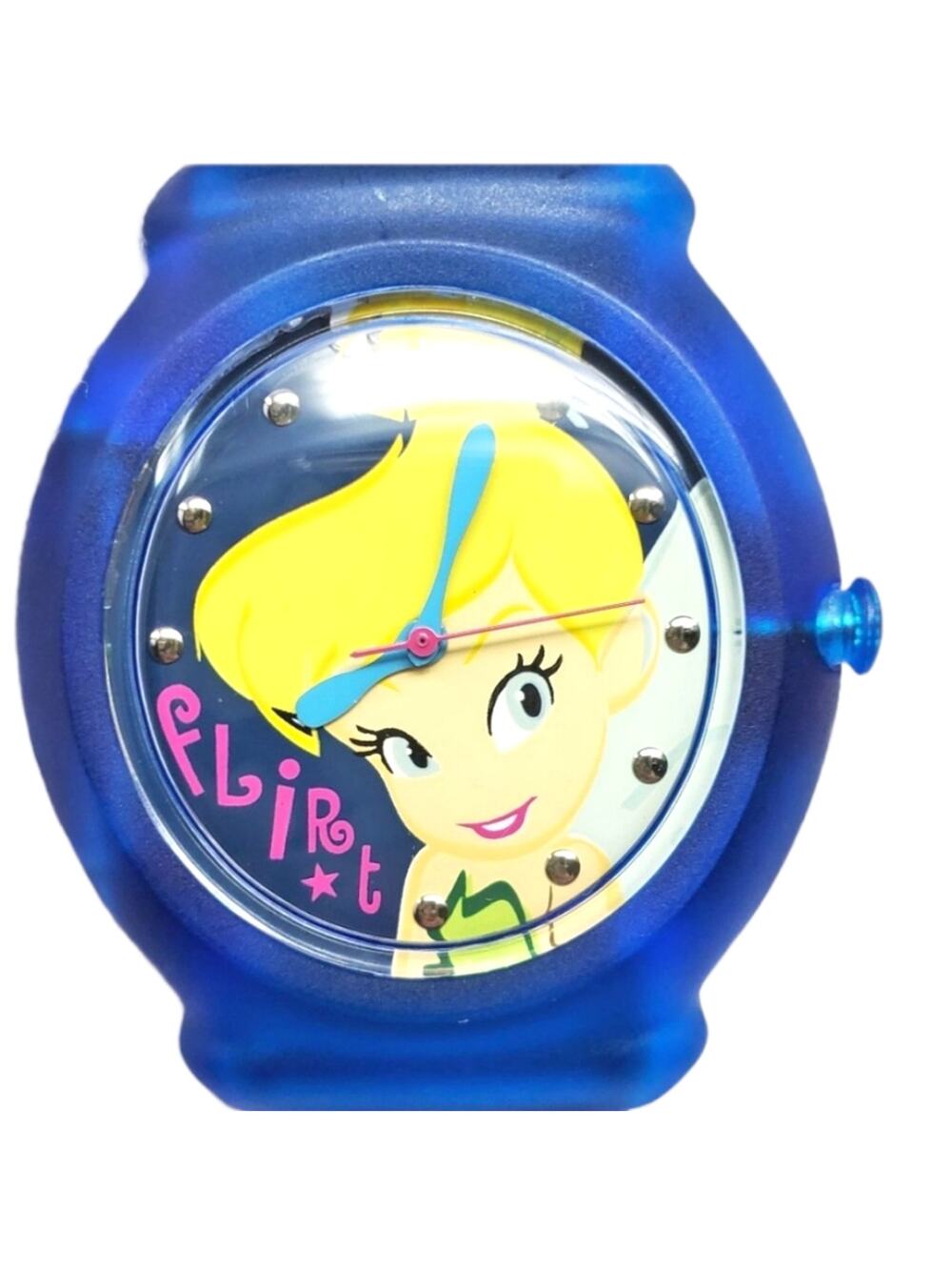 Disney Tinker Bell Snap Watch Flirt Blue